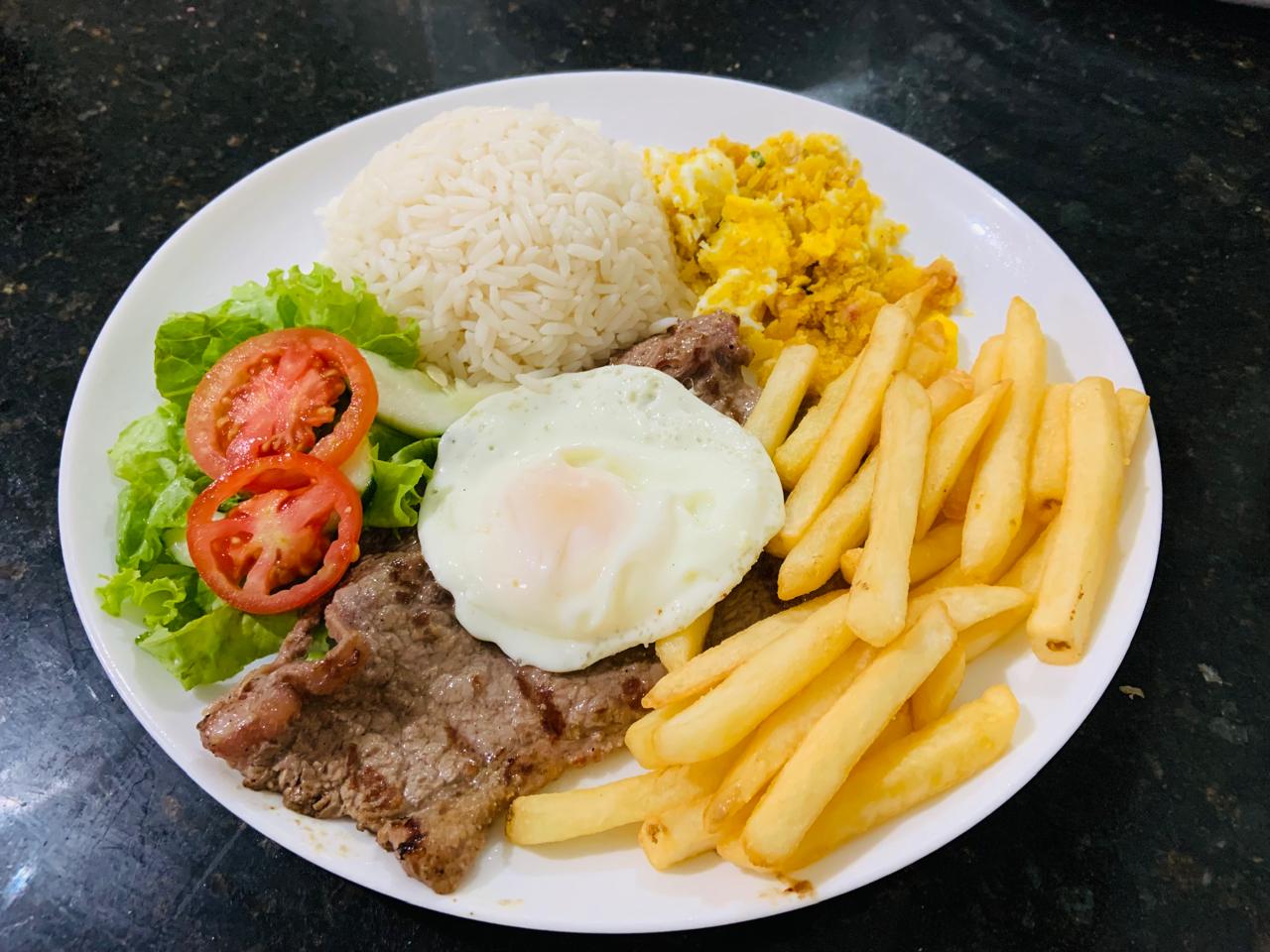 Bife a cavalo